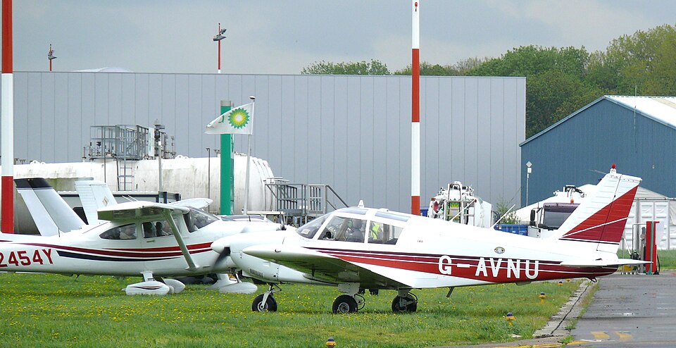 Aircraft registered G-AVNU