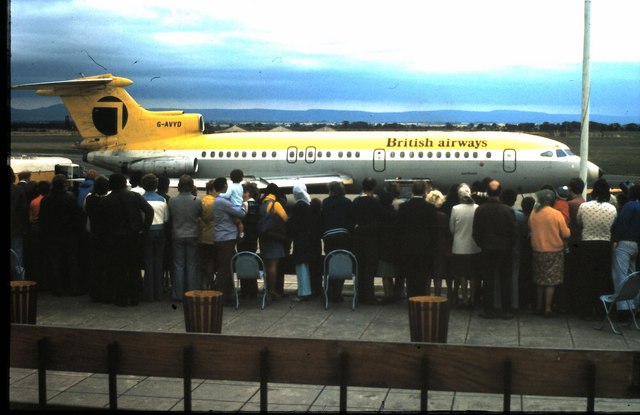 Aircraft registered G-AVYD