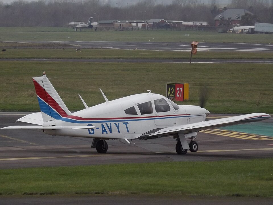 Aircraft registered G-AVYT