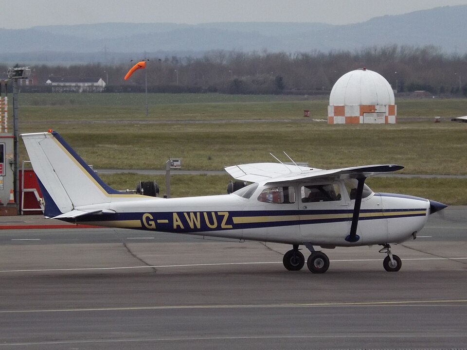 Aircraft registered G-AWUZ