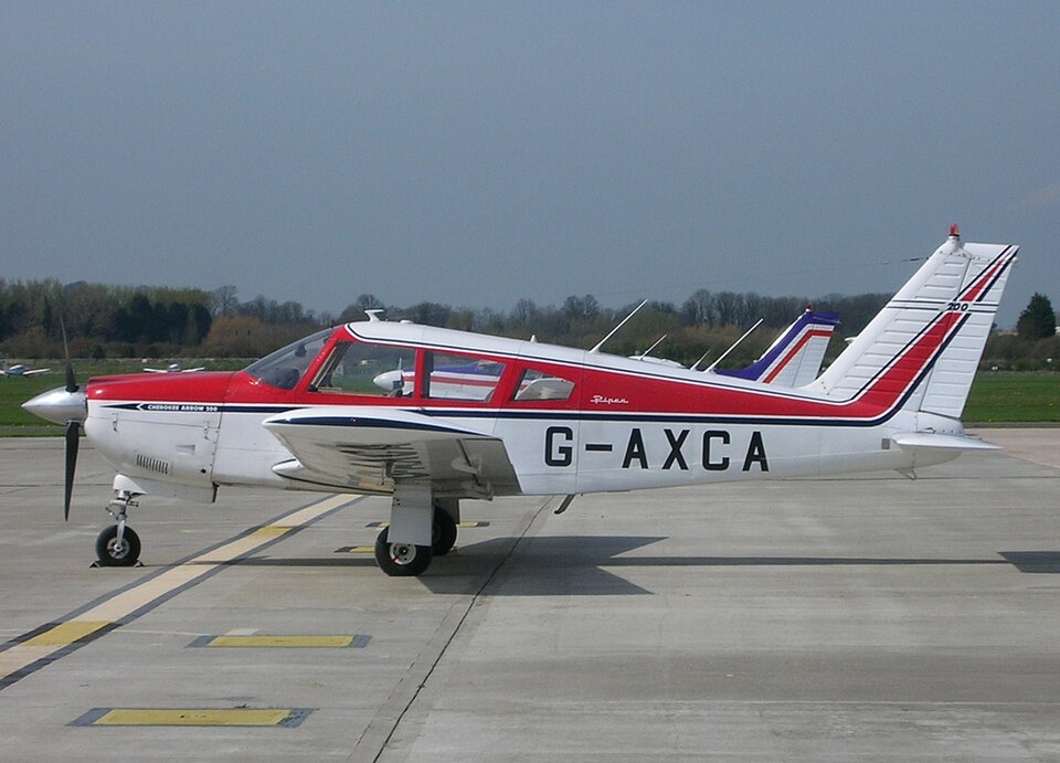 Aircraft registered G-AXCA