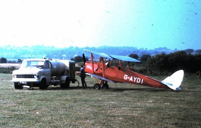 Aircraft registered G-AYDI