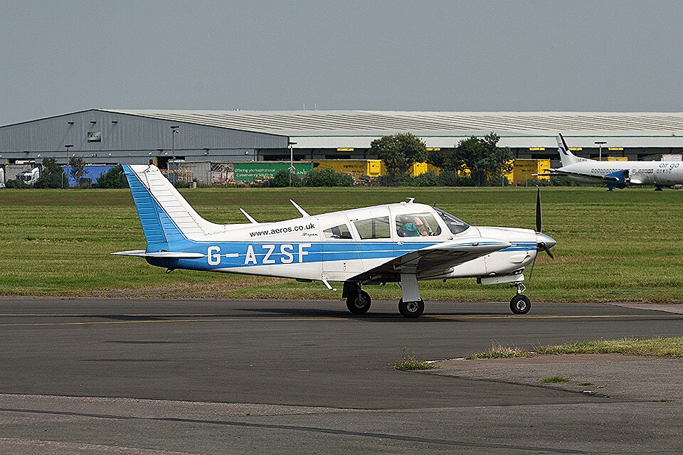 Aircraft registered G-AZSF