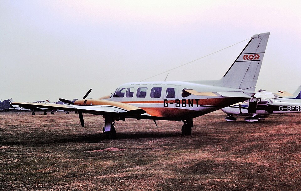 Aircraft registered G-BBNT