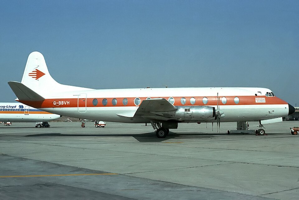 Aircraft registered G-BBVH