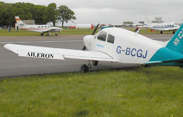 Aircraft registered G-BCGJ