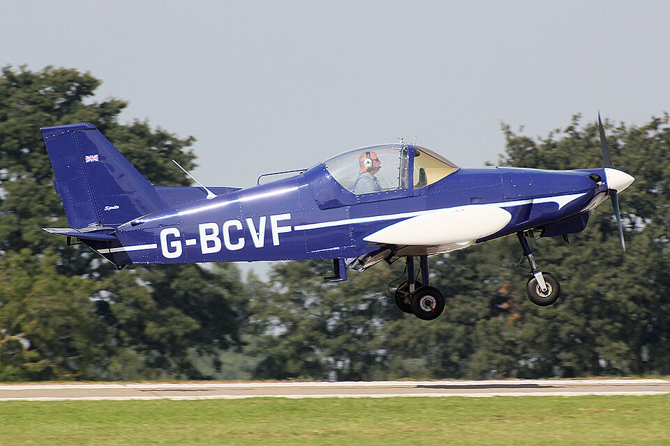 Aircraft registered G-BCVF