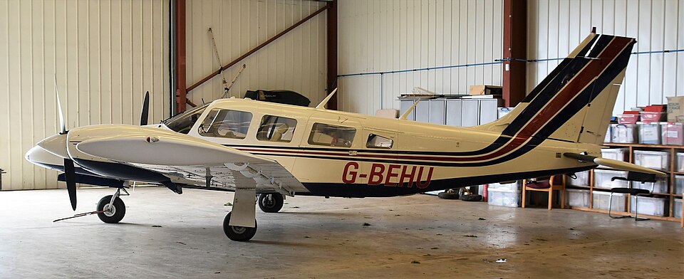 Aircraft registered G-BEHU
