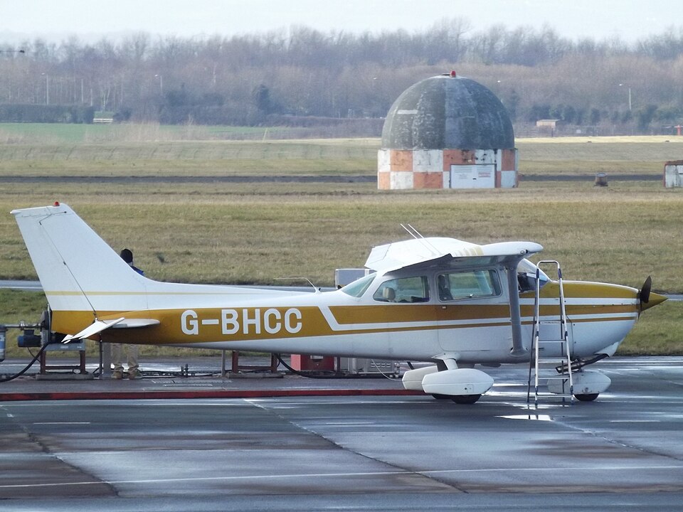 Aircraft registered G-BHCC