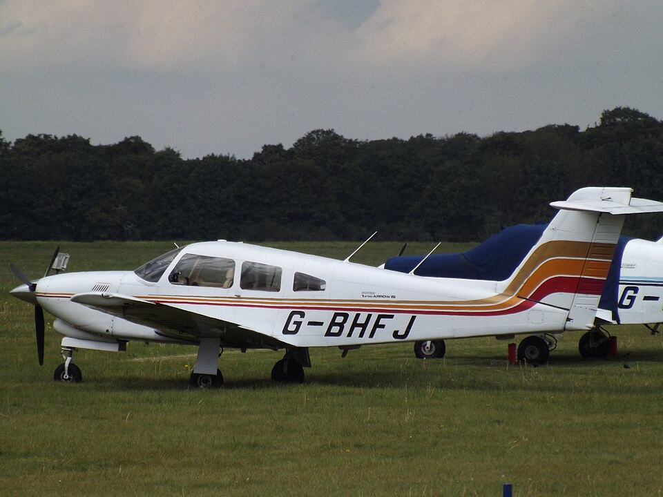 Aircraft registered G-BHFJ