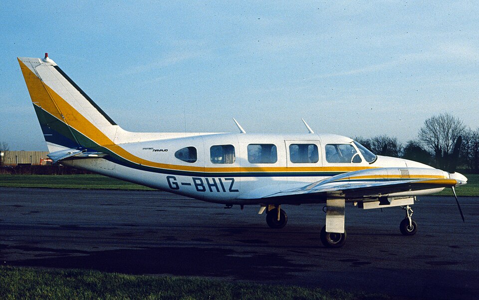 Aircraft registered G-BHIZ