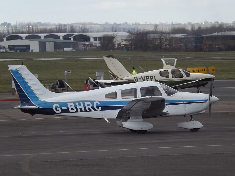 Aircraft registered G-BHRC