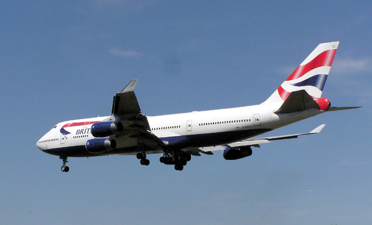 Aircraft registered G-BNLV