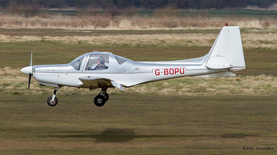 Aircraft registered G-BOPU
