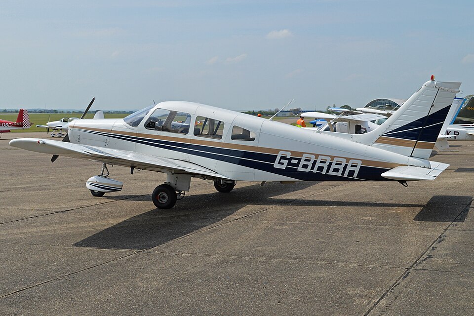 Aircraft registered G-BRBA