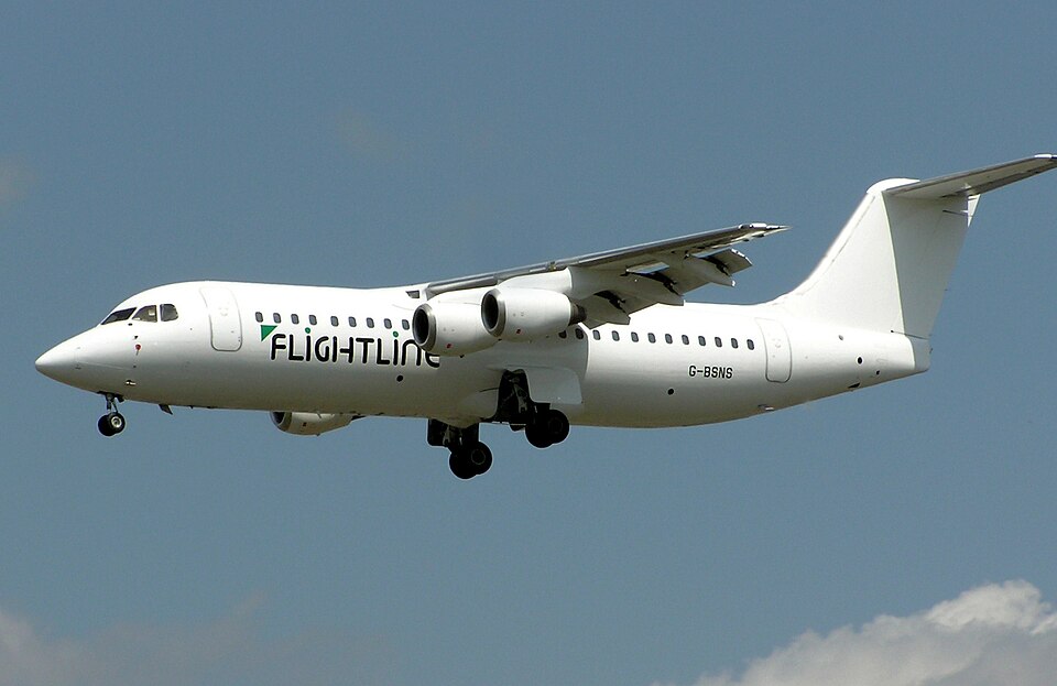 Aircraft registered G-BSNS