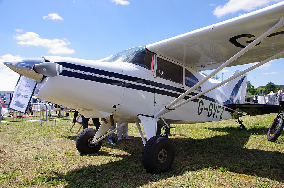 Aircraft registered G-BVFZ