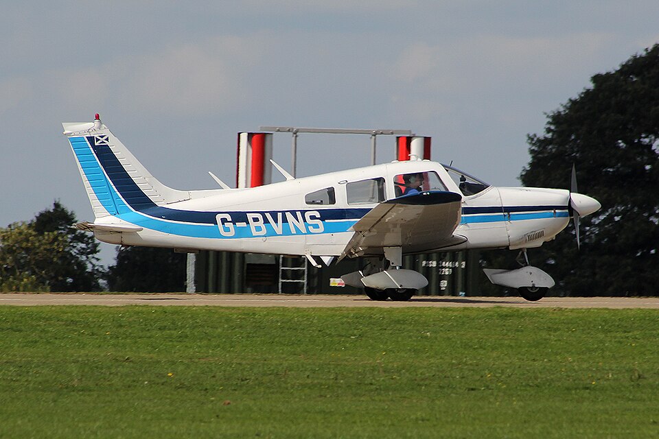 Aircraft registered G-BVNS