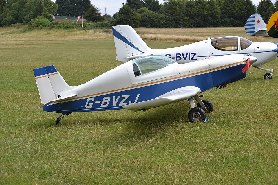 Aircraft registered G-BVZJ