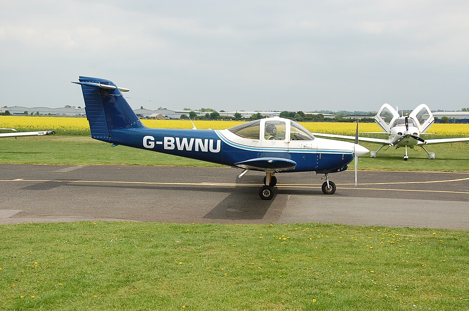 Aircraft registered G-BWNU