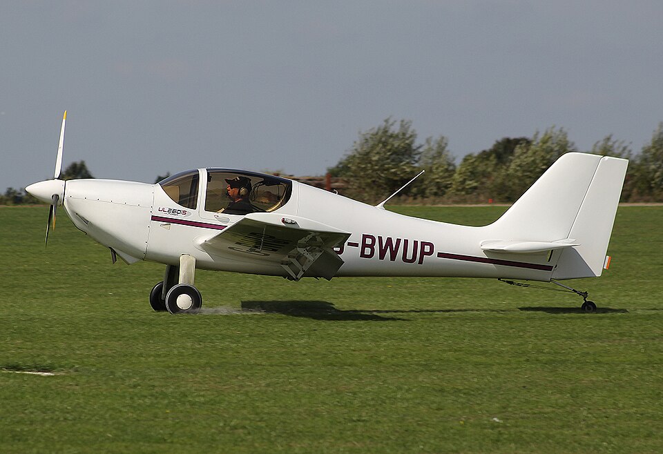 Aircraft registered G-BWUP