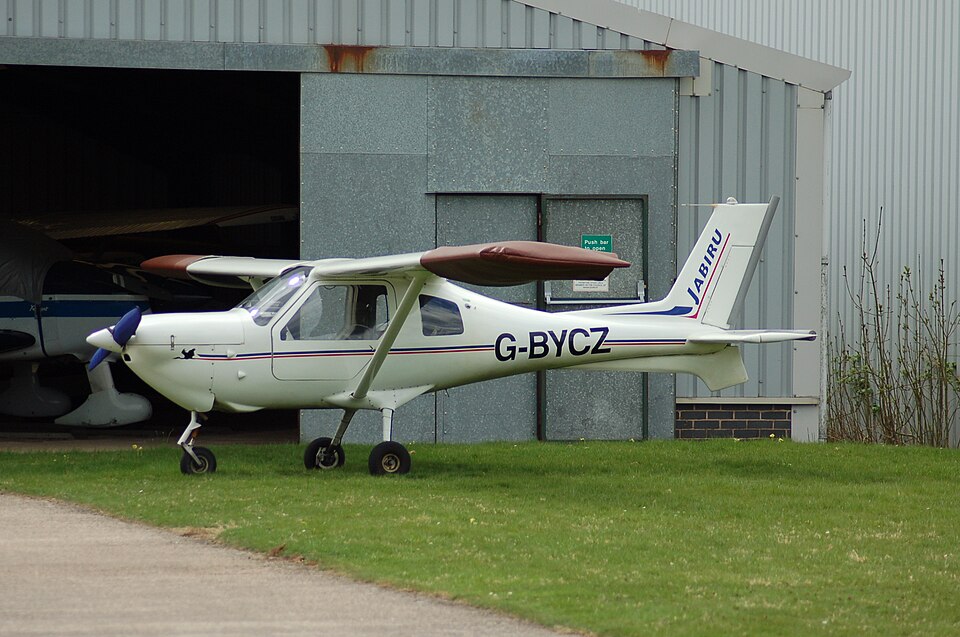 Aircraft registered G-BYCZ