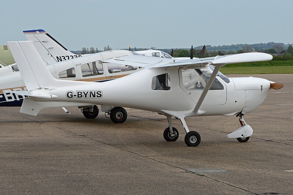 Aircraft registered G-BYNS