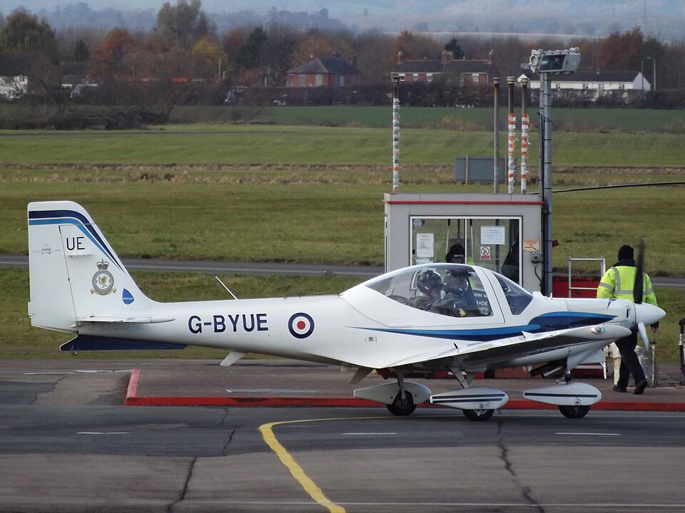Aircraft registered G-BYUE