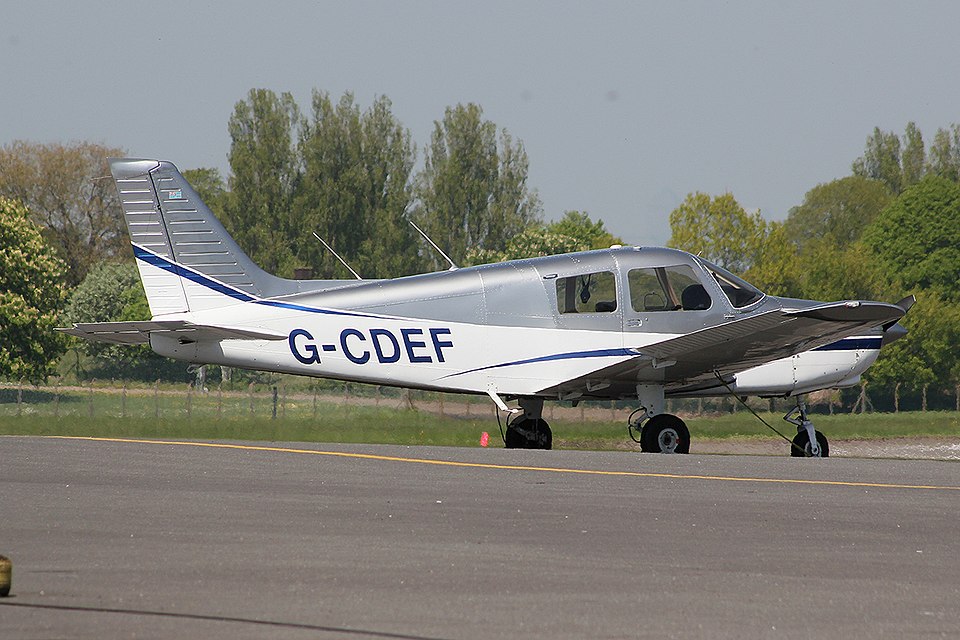 Aircraft registered G-CDEF
