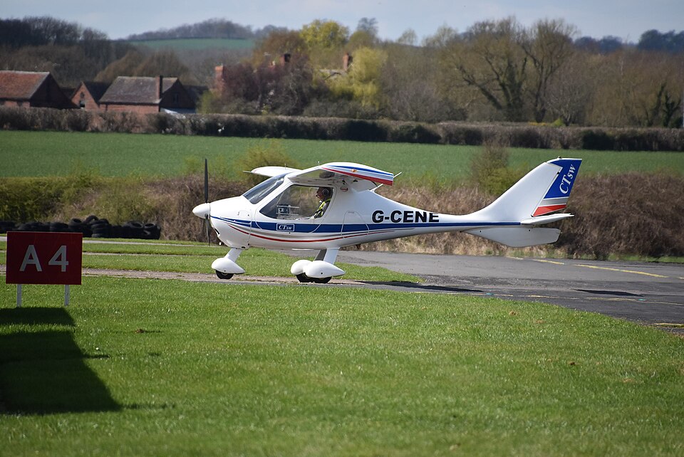 Aircraft registered G-CENE