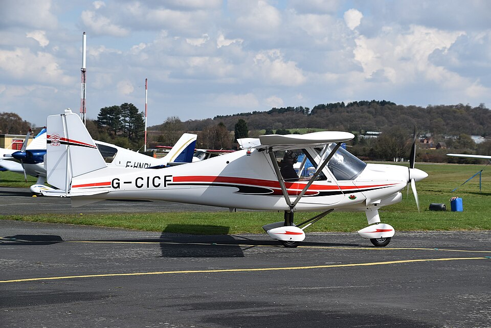 Aircraft registered G-CICF