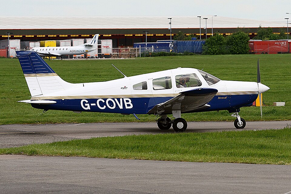 Aircraft registered G-COVB