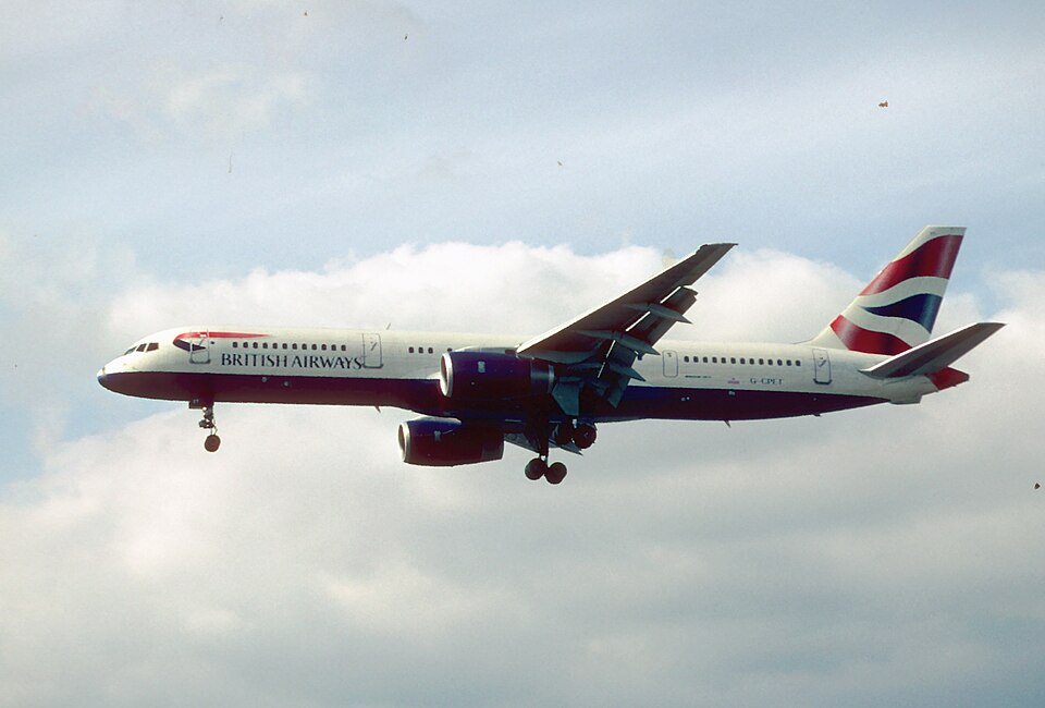 Aircraft registered G-CPET