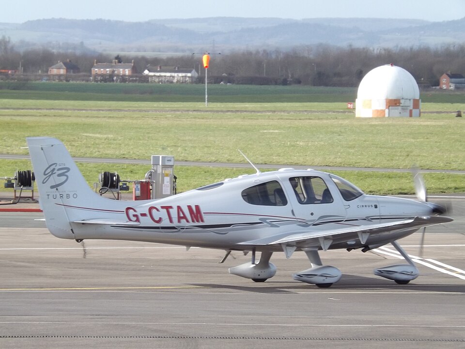 Aircraft registered G-CTAM