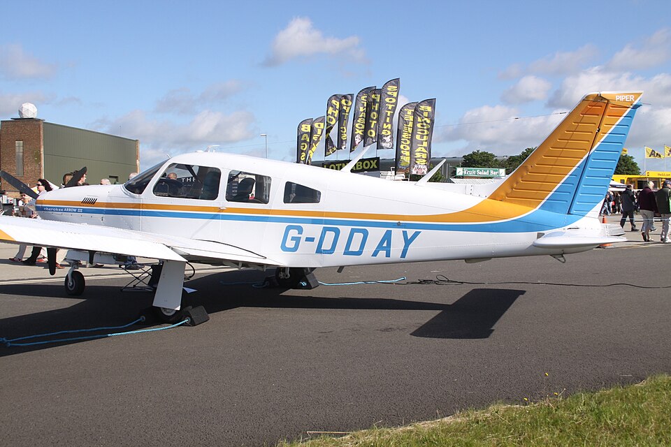 Aircraft registered G-DDAY