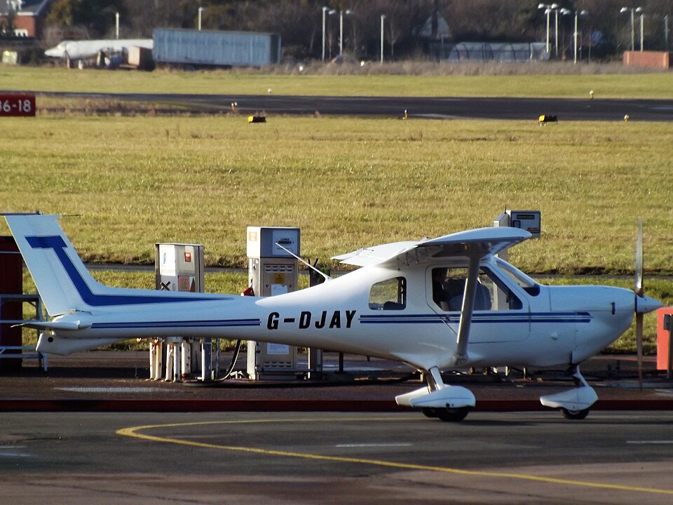 Aircraft registered G-DJAY