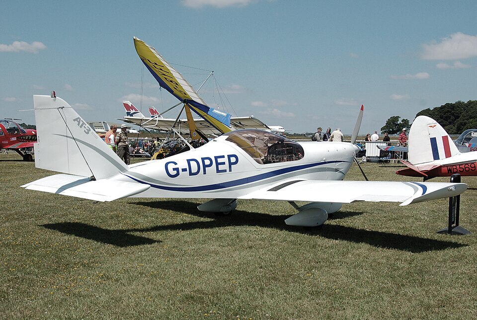 Aircraft registered G-DPEP