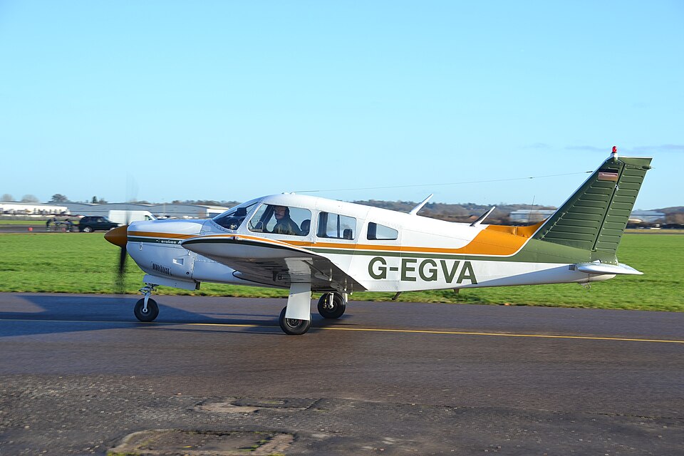 Aircraft registered G-EGVA