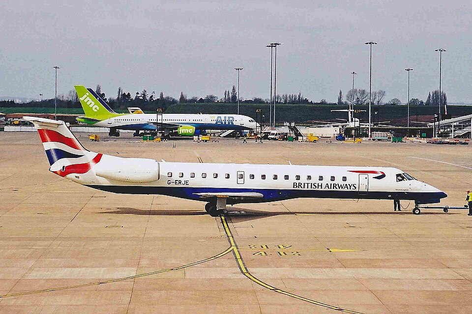 Aircraft registered G-ERJE