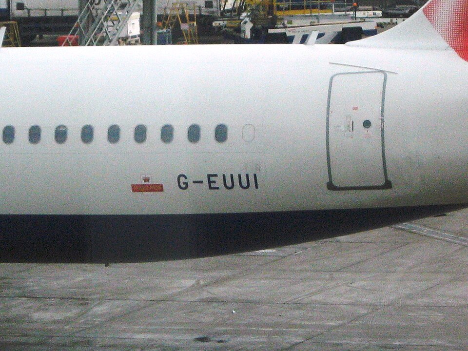 Aircraft registered G-EUUI