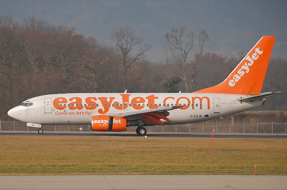 Aircraft registered G-EZJK