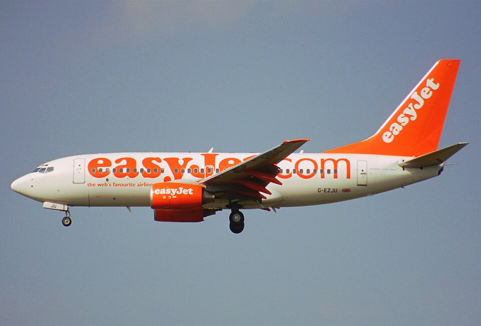 Aircraft registered G-EZJU