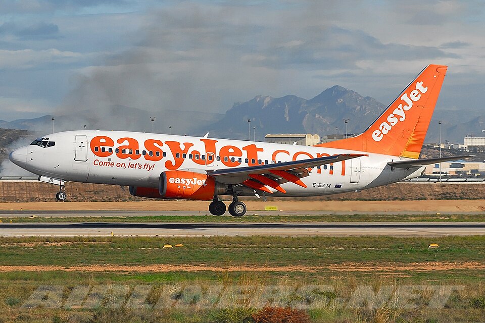 Aircraft registered G-EZJX