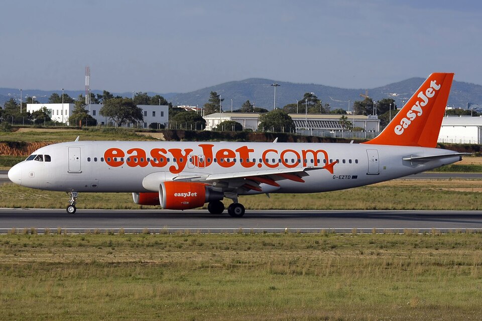 Aircraft registered G-EZTD