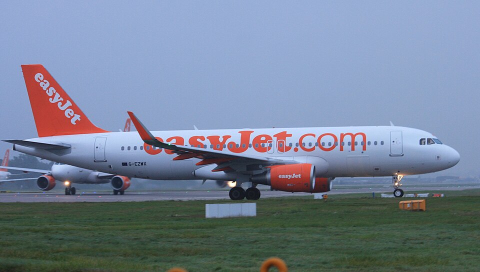 Aircraft registered G-EZWX