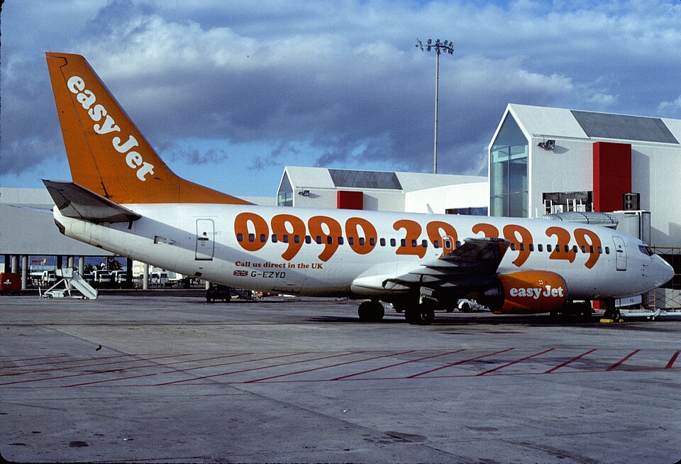 Aircraft registered G-EZYD