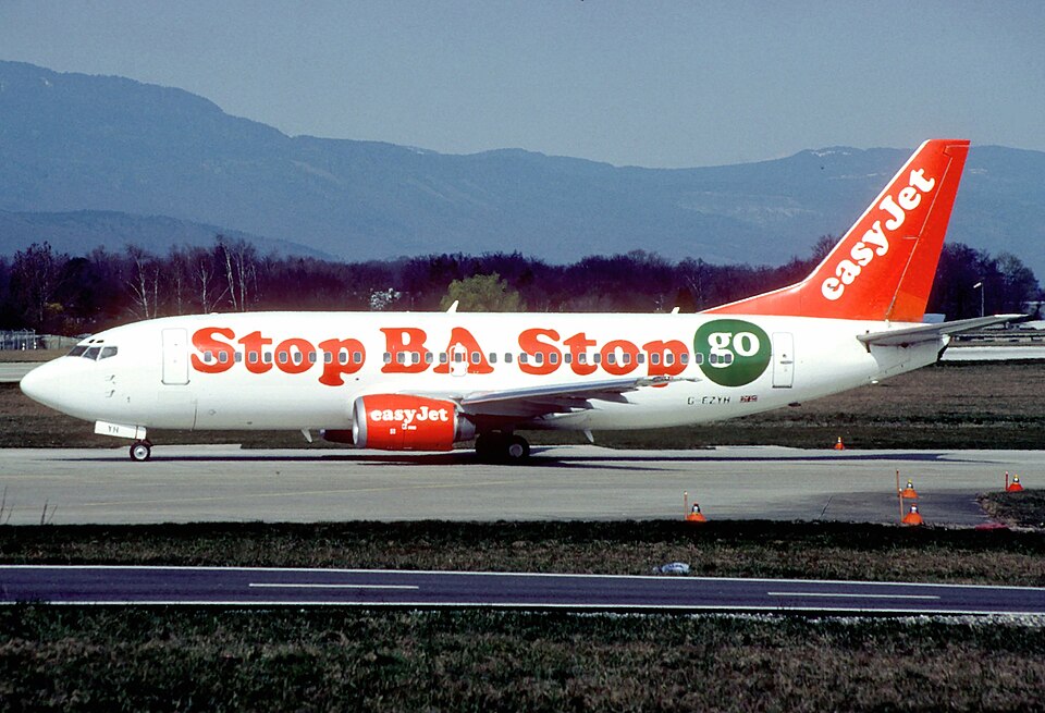 Aircraft registered G-EZYH