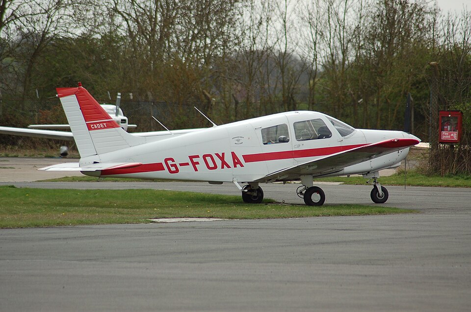 Aircraft registered G-FOXA