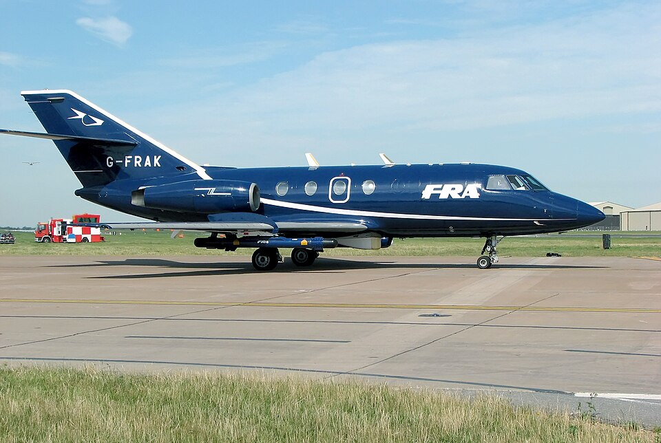 Aircraft registered G-FRAK