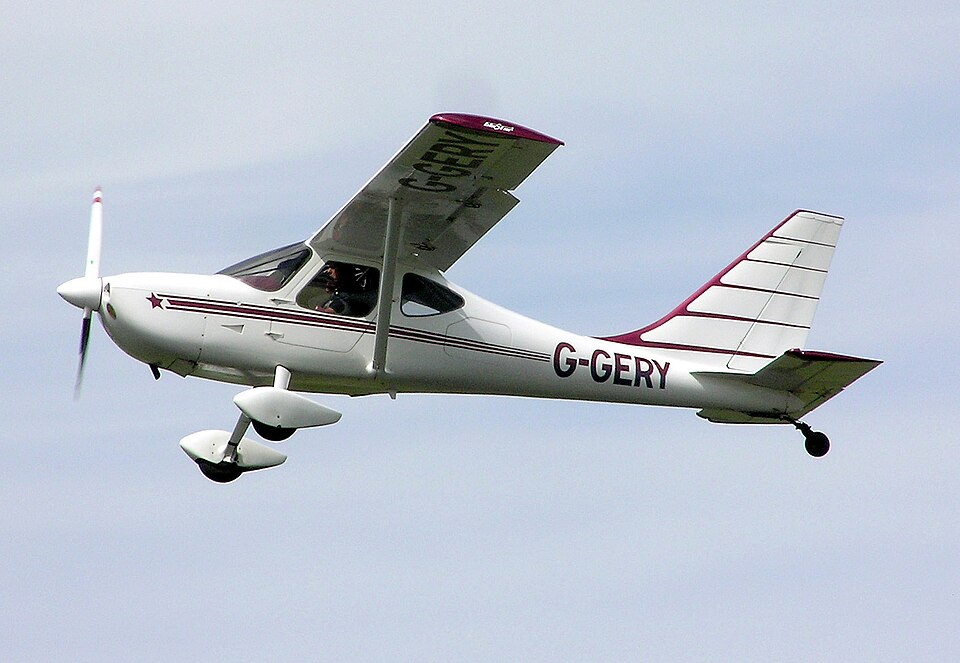 Aircraft registered G-GERY